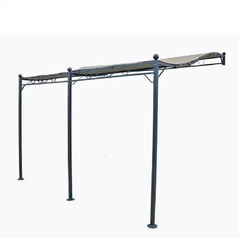 Pergola murale en acier époxy (3 x 4 m) Werkapro