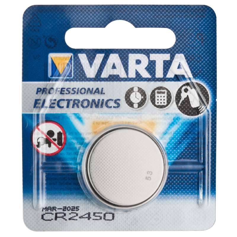 Pile lithium CR2450 Varta