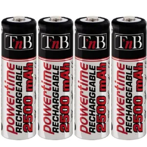 Piles accus rechargeables r6 aa