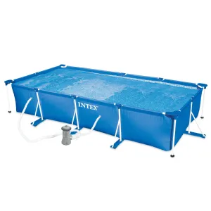 Piscine tubulaire rectangulaire 4,50 x 2,20 x 0,84 m Intex