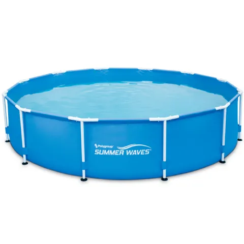 Piscine tubulaire ronde(Ø3,66 x76cm) Summer Waves avec pompe