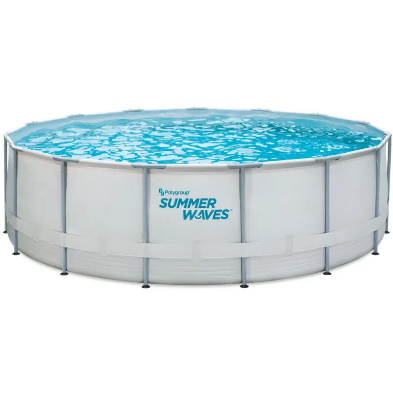 Piscine tubulaire ronde (Ø4,57 x 1,22m) Summer-Waves
