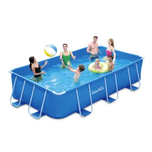 Piscine tubulaire rectangulaire (4x2x1m) Summer-Waves