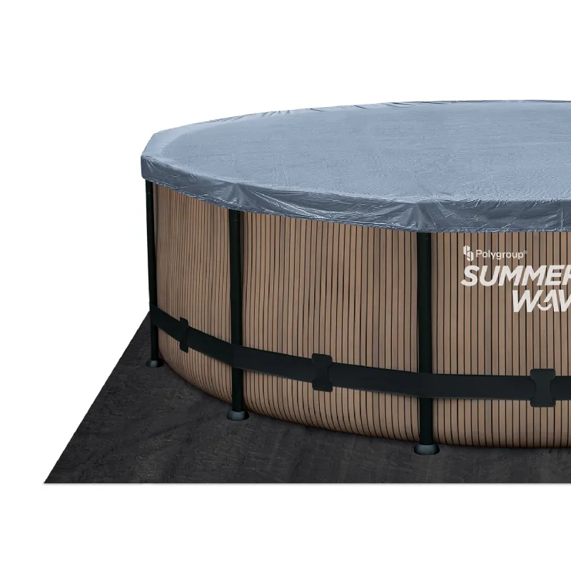 Piscine tubulaire teck ø 4,88x1,22m SUMMER WAVES