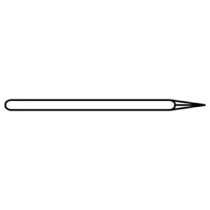 Pointe vitrier en acier poli Vissal 1,3x18 mm (80g)