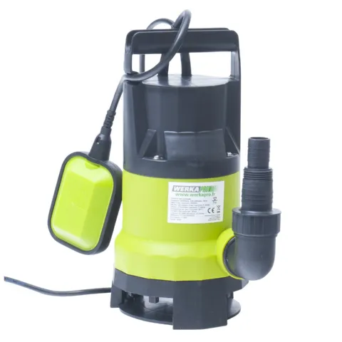 Pompe immergée tout usage Werkapro (400w) avec flotteur