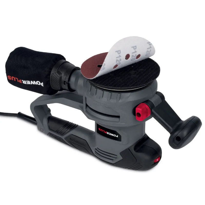 Ponceuse excentrique Powerplus 450w 125mm