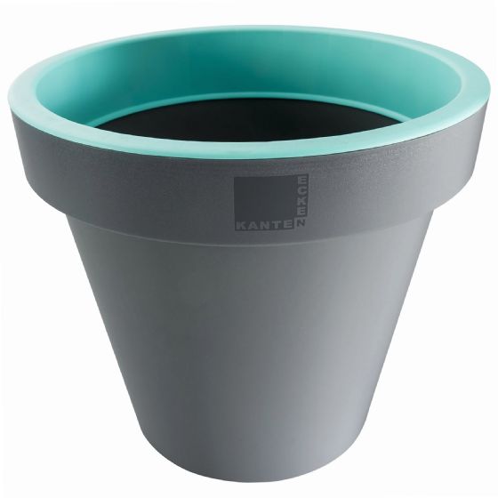Pots de fleurs en plastique intérieur-extérieur Vert Maroc - TRAHOO