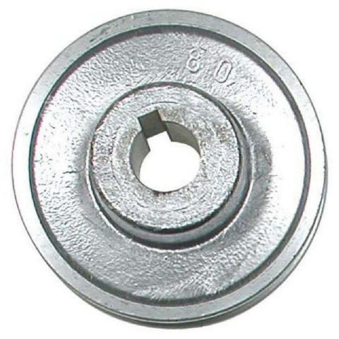 Poulie en aluminium Ø 80 mm et alésage de Ø 28mm