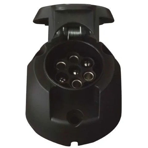 Prise remorque pvc femelle 7 plots 12v