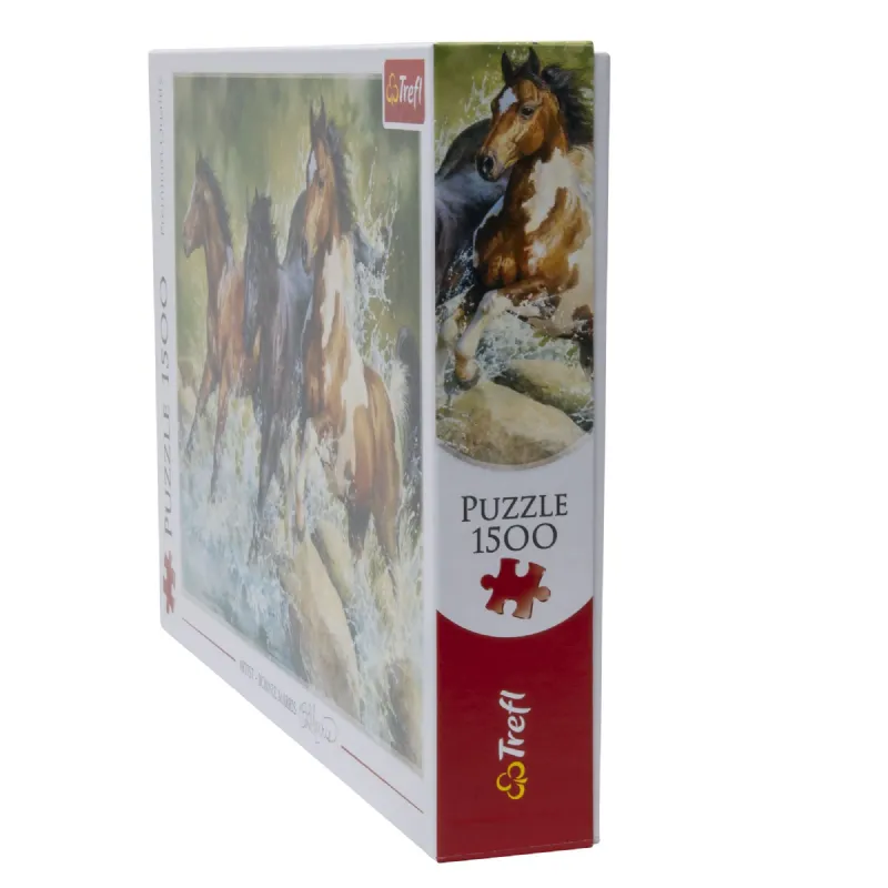 Puzzle 3 chevaux sauvages 1500pc