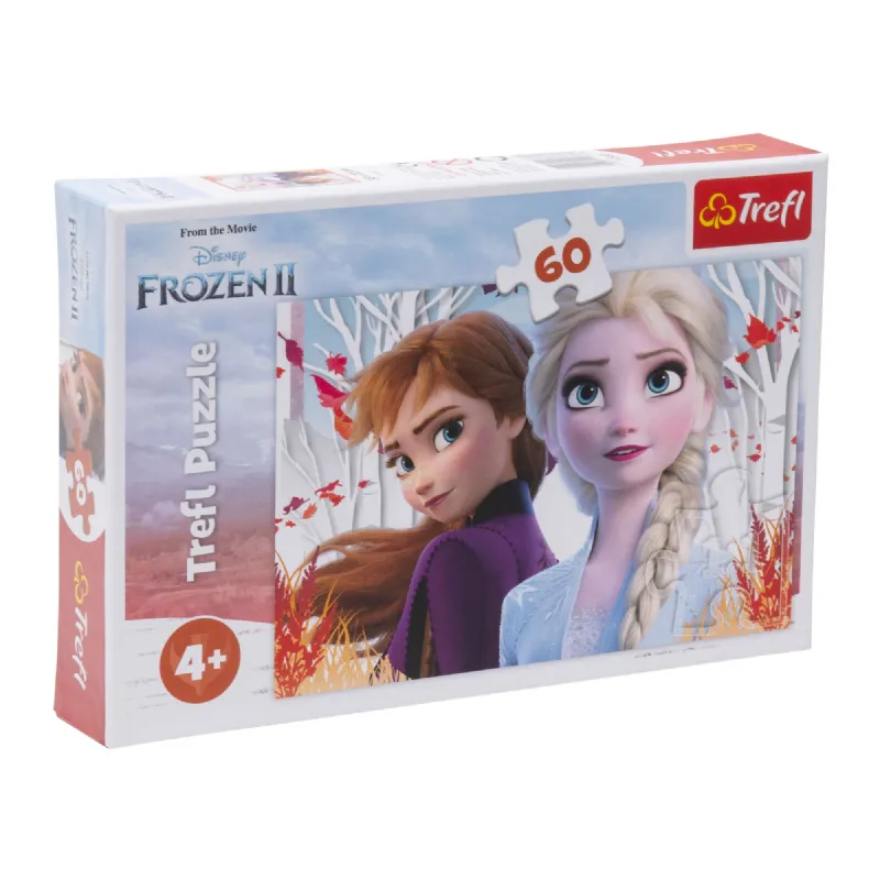 Puzzle reine des neiges Elsa et Anna 60pcs