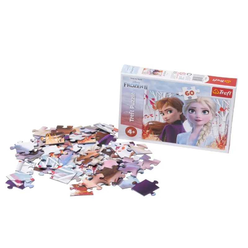 Puzzle reine des neiges Elsa et Anna 60pcs