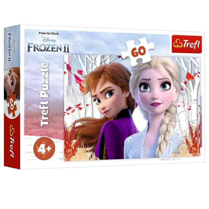 Puzzle reine des neiges Elsa et Anna 60pcs