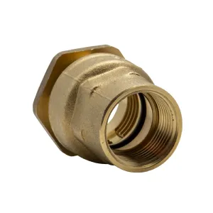 Raccord laiton droit femelle d25 3-4 