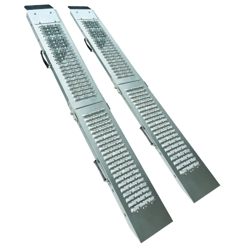 Lot de 2 Rampes de chargement pliables 160cm WERKAPRO