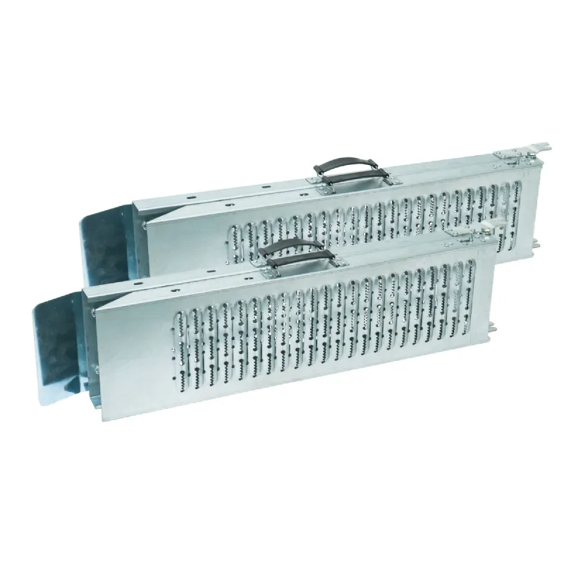 Lot de 2 Rampes de chargement pliables 160cm WERKAPRO