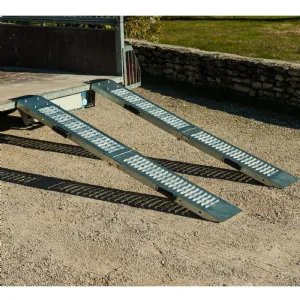 Lot de 2 Rampes de chargement pliables 160cm WERKAPRO
