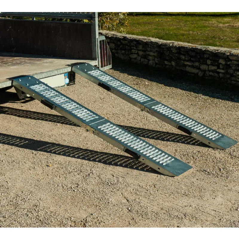 Lot de 2 Rampes de chargement pliables 160cm WERKAPRO