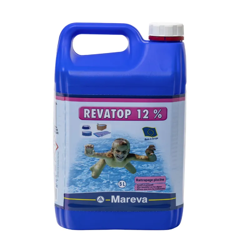 Rattrapage eau de piscine verte à 12% (bidon de 5 L)