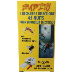 Recharge insecticide anti moustiques pour diffuseur