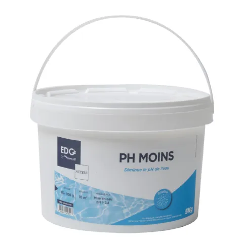 Réducteur de PH en poudre 5 kg Edgaccess