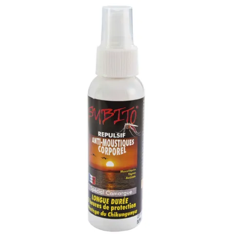 Répulsif moustique corporel 100ml Subito