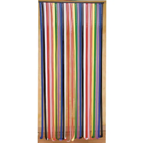 Rideau de porte lanières plastique