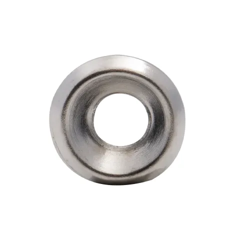 Rondelle cuvette nickelée Viswood