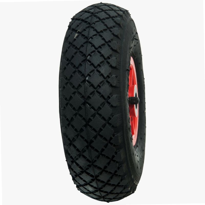 Roue Gonflable 10 Pouces 260x85mm WERKA PRO - Alésage 20mm Avec Roulement à Billes