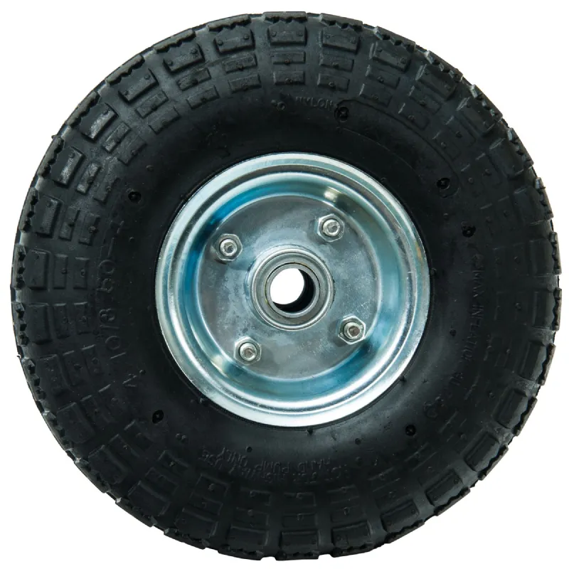 Roue gonflable 10'' métal (260 x85) Alésage 20mm