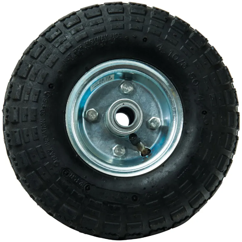 Roue gonflable 10'' métal (260 x85) Alésage 20mm
