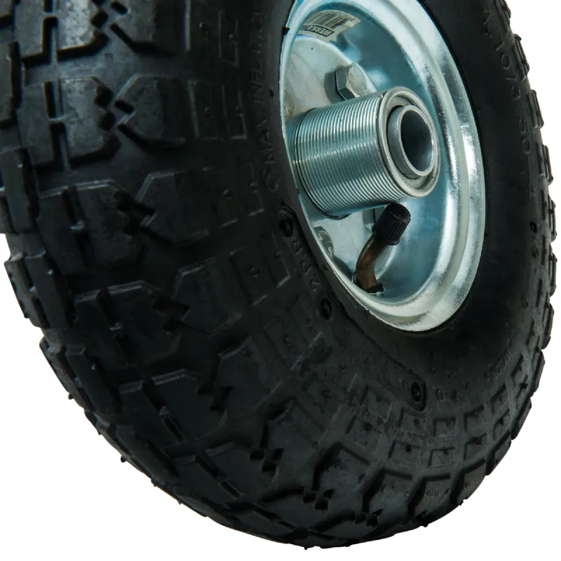 Roue gonflable 10'' métal (260 x85) Alésage 20mm