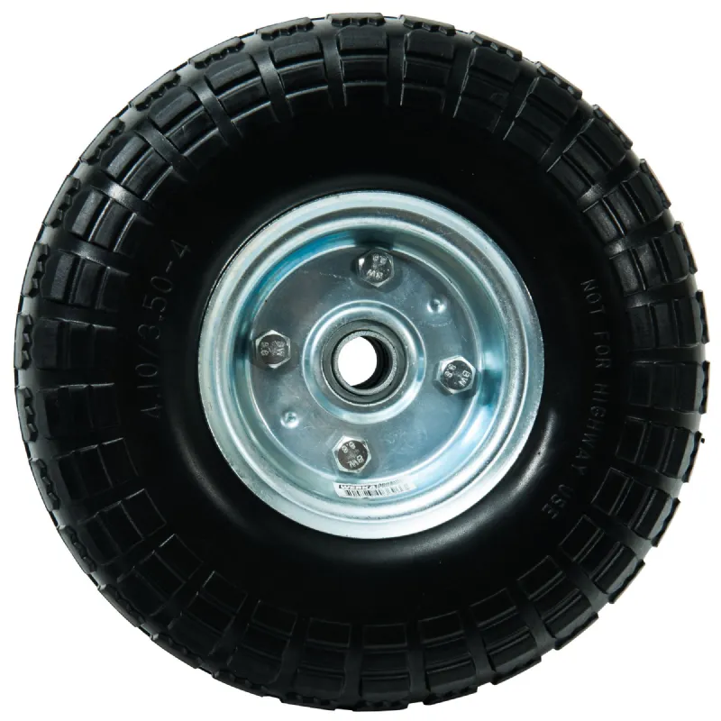 Roue increvable axe déporté 260x85mm Alésage 20mm