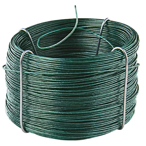 Rouleau de fil de fer plastifié 50 Mètres