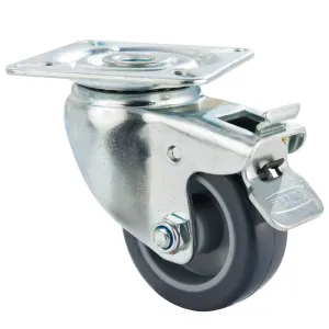 Roulette pivotante Tente 50 mm avec frein