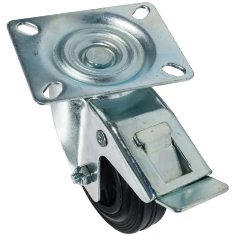 Roulette pivotante Werkapro avec frein (Ø 100mm)