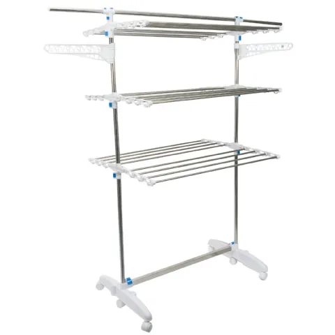 Séchoir à linge inox télescopique Werkapro