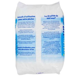 Sel pour traitement de l'eau de piscine (sac de 25kg)
