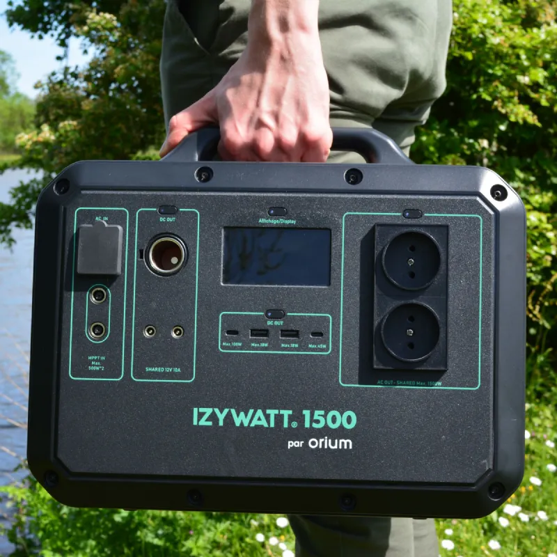 Station énergie portable izywatt 1500wh Provence Outillage