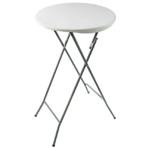 Table mange-debout pliante 110cm, ø60cm