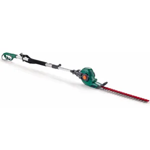 Taille-haie électrique manche télescopique et tête orientable (450watts) Werkapro