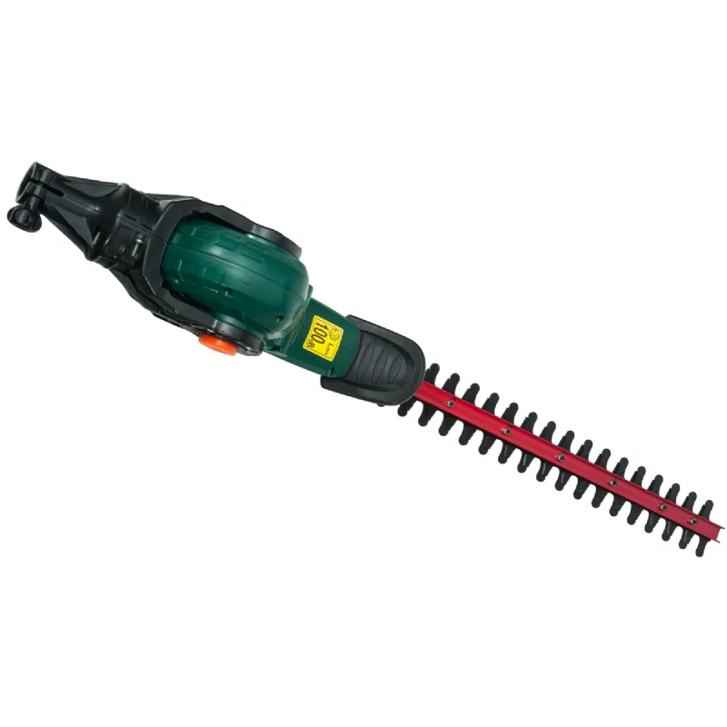 Taille-haie électrique manche télescopique et tête orientable (450watts) Werkapro