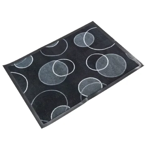 Tapis absorbant noir et gris