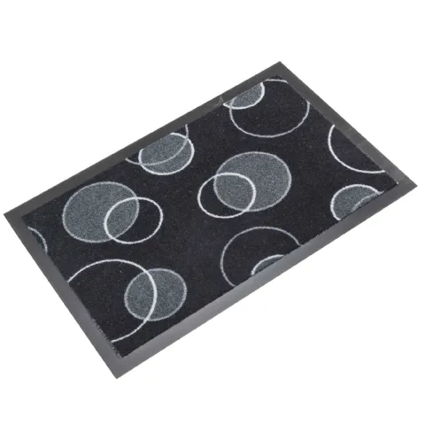 Tapis absorbant noir et gris