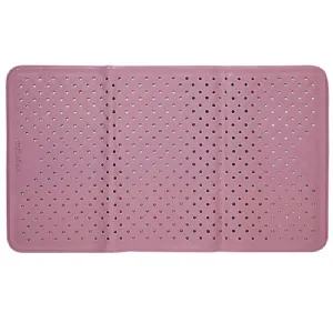 Tapis de bain rectangulaire.
