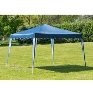 Tente pliable 3x3m bleue/tonnelle
