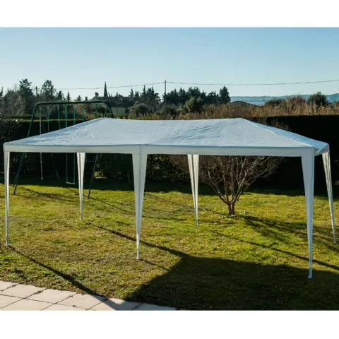 Tente de réception 3 x 6 m blanche Werkapro