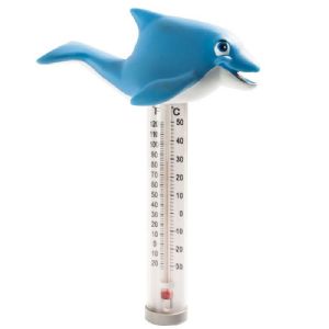 Thermomètre de piscine, motif animal