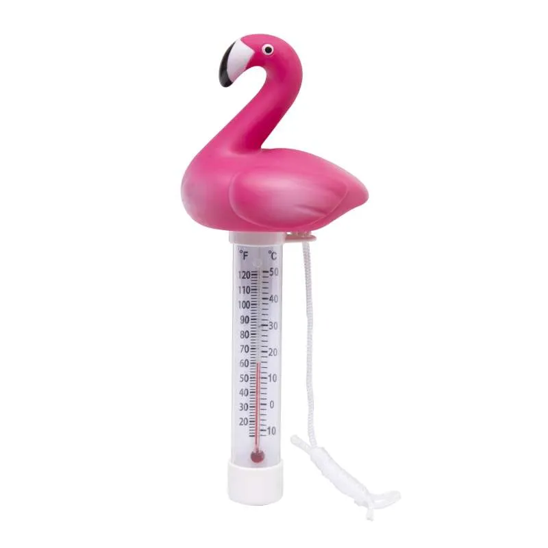 Thermomètre piscine Flamant Rose - Provence Outillage